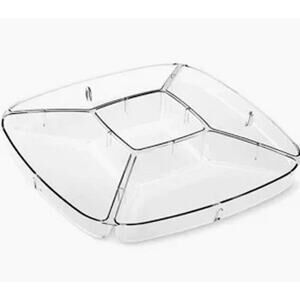 Pampered Chef 5-Section Tray for Large Square Cool & Serve